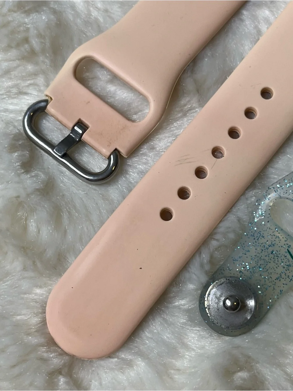 Apple Watch 38mm Silicone Replacement Bands Set of Two